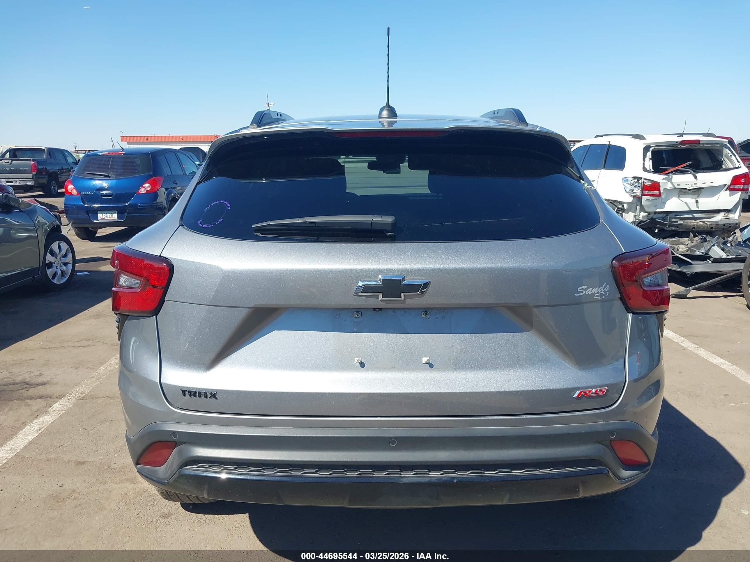 2025 Chevrolet Trax Fwd 2rs Silver vin: KL77LJEP7SC173871
