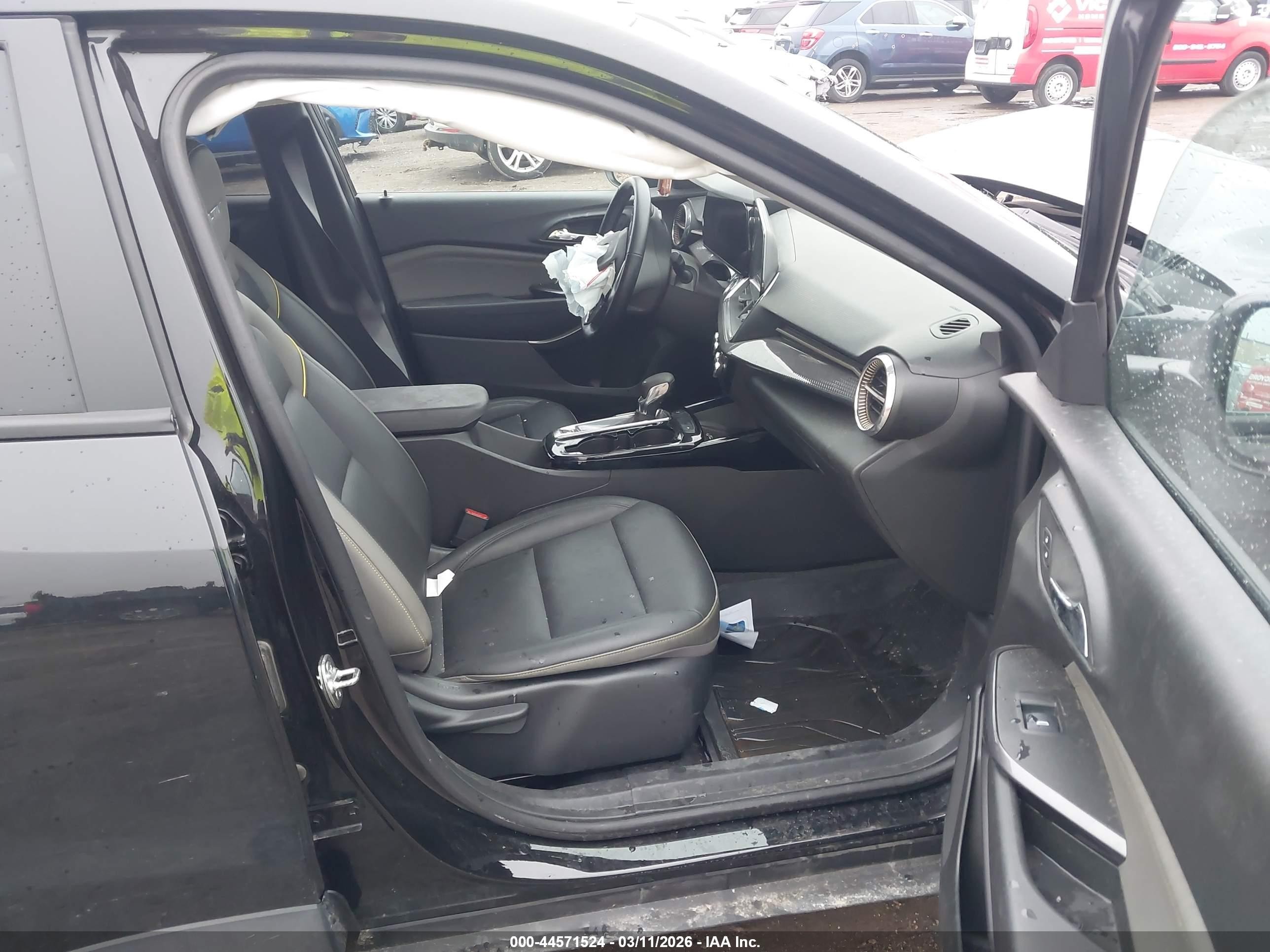 2025 Chevrolet Trax Fwd Activ Black vin: KL77LKEP4SC090131