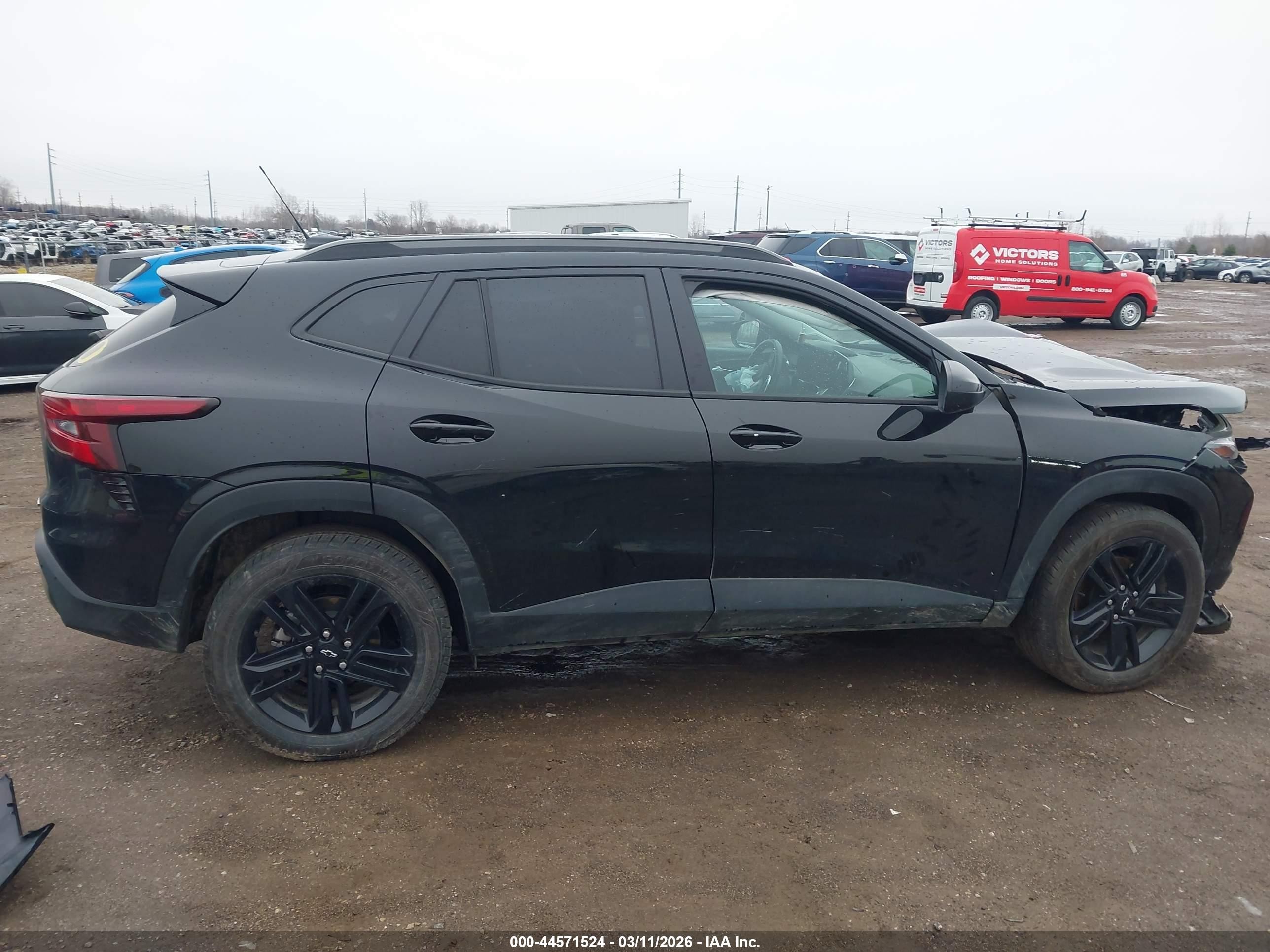 2025 Chevrolet Trax Fwd Activ Black vin: KL77LKEP4SC090131