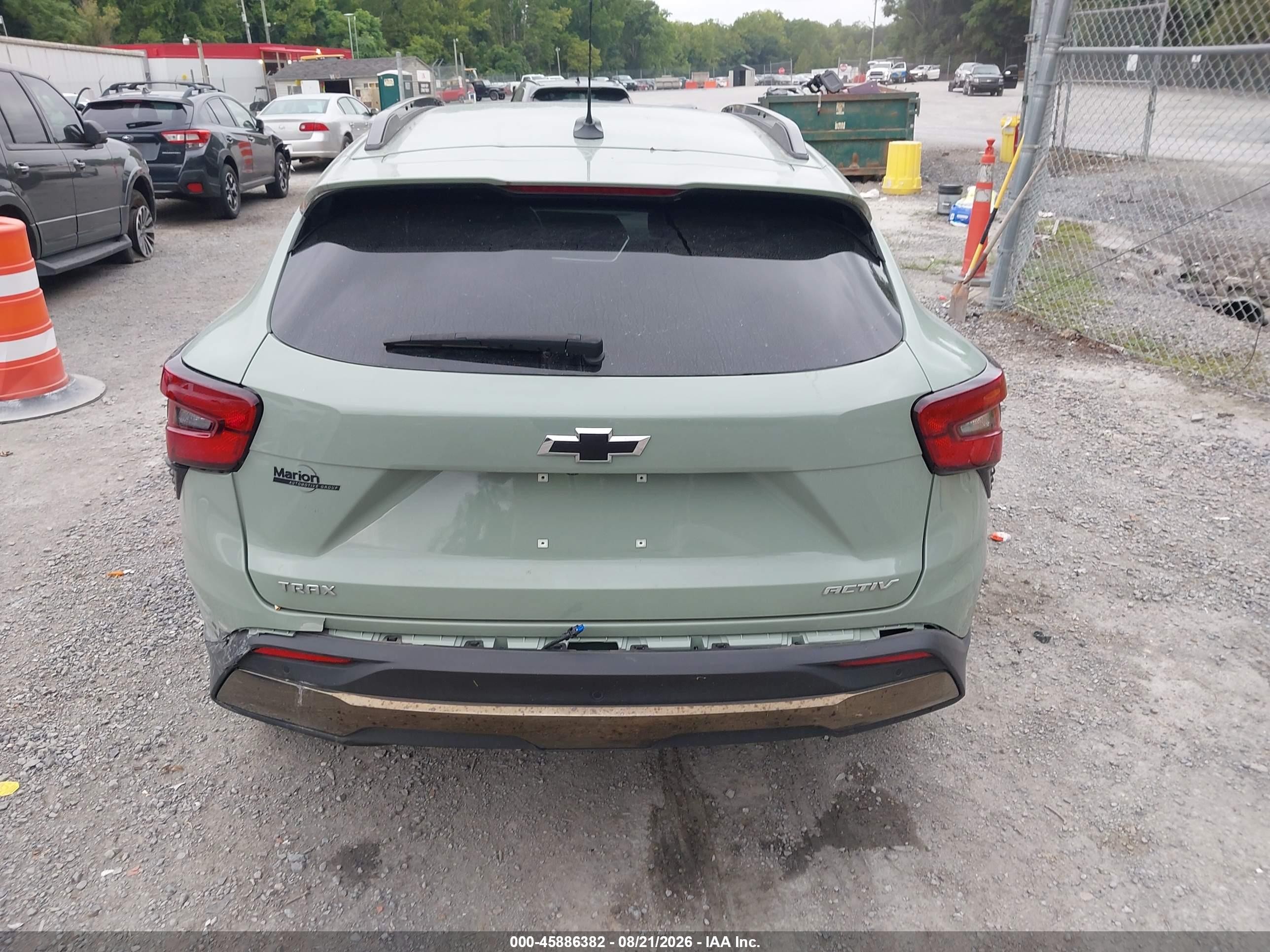 2025 Chevrolet Trax Fwd Activ Green vin: KL77LKEP7SC192247