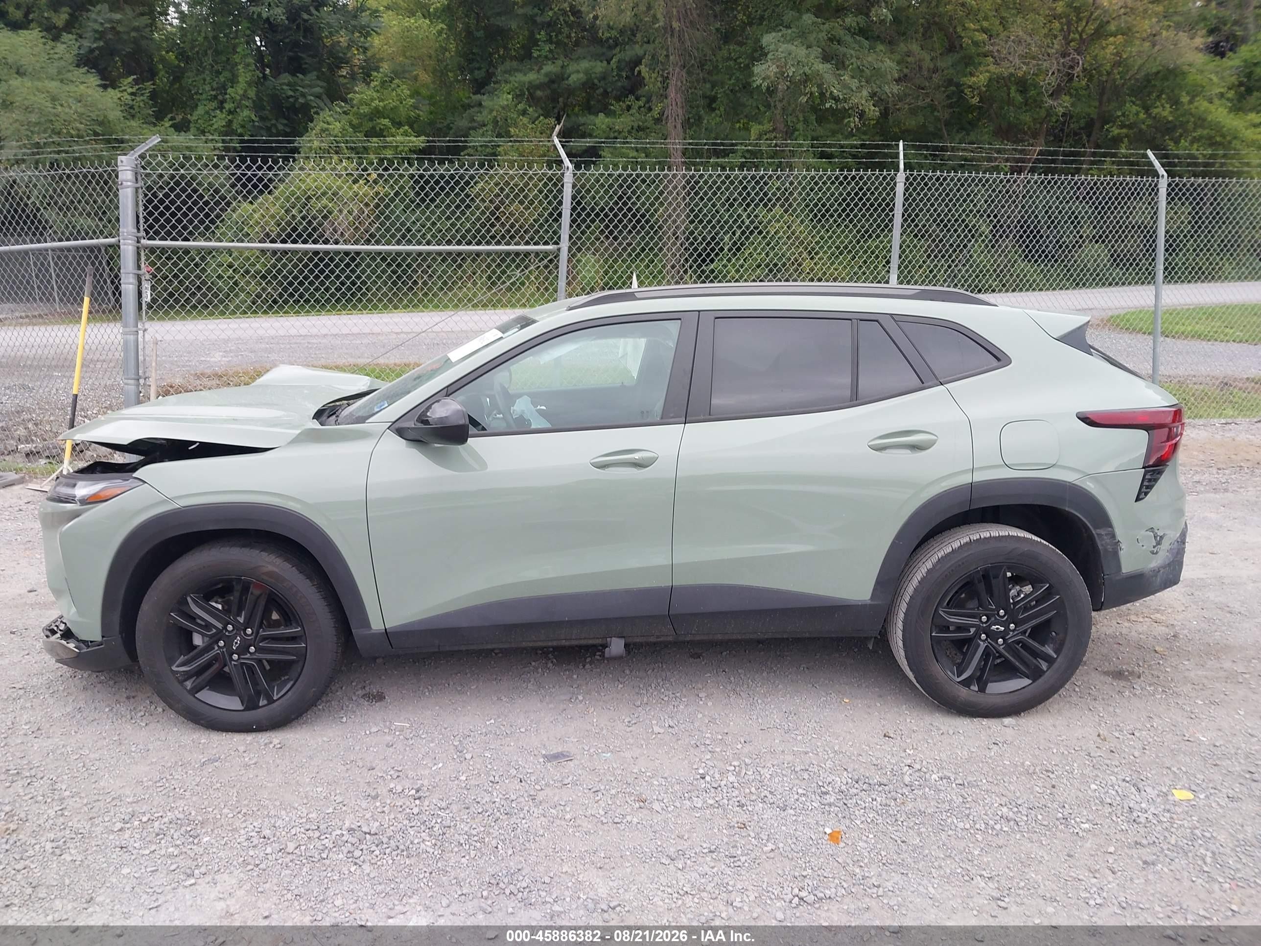 2025 Chevrolet Trax Fwd Activ Green vin: KL77LKEP7SC192247