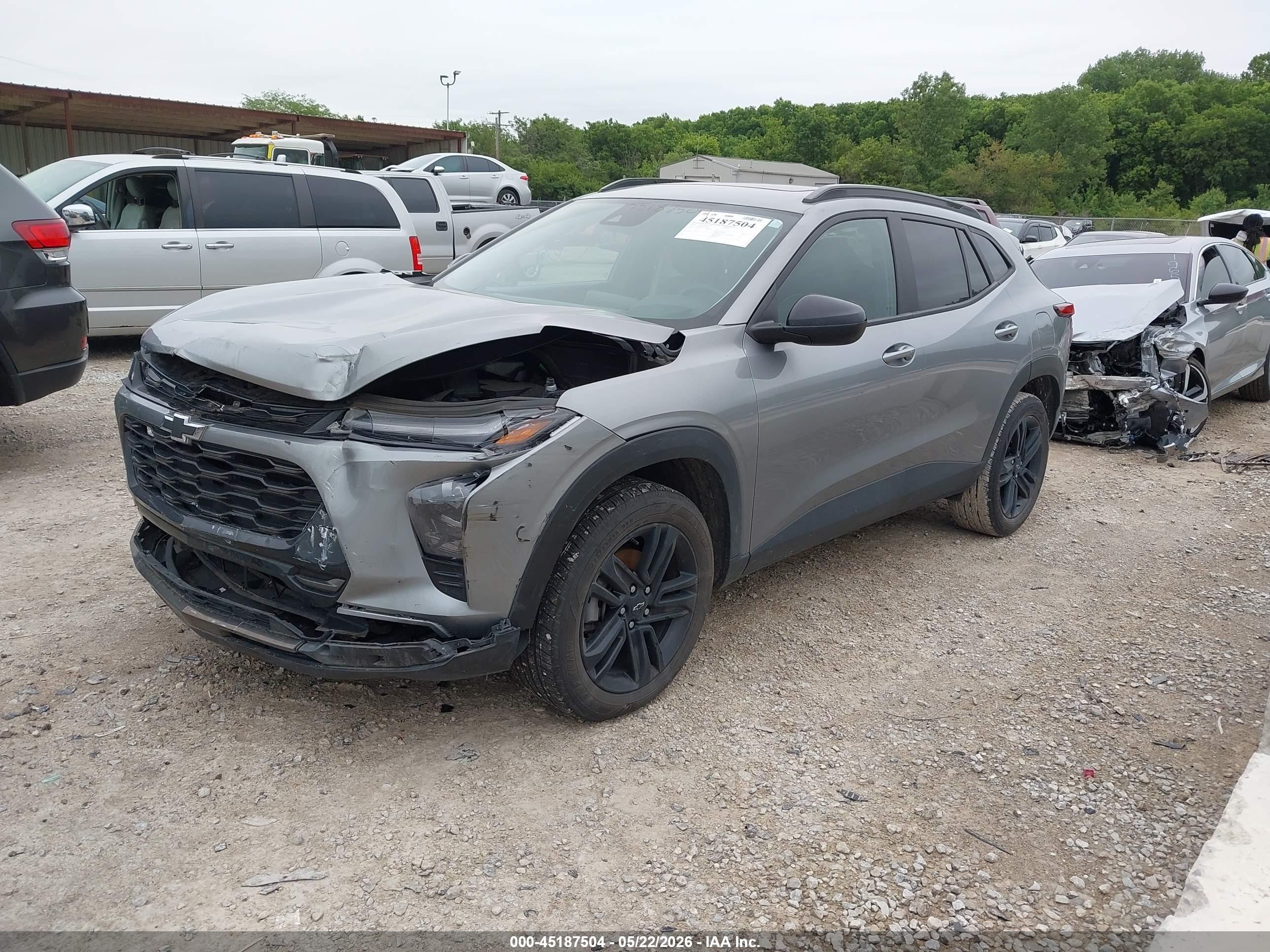 2025 Chevrolet Trax Fwd Activ Gray vin: KL77LKEPXSC158285