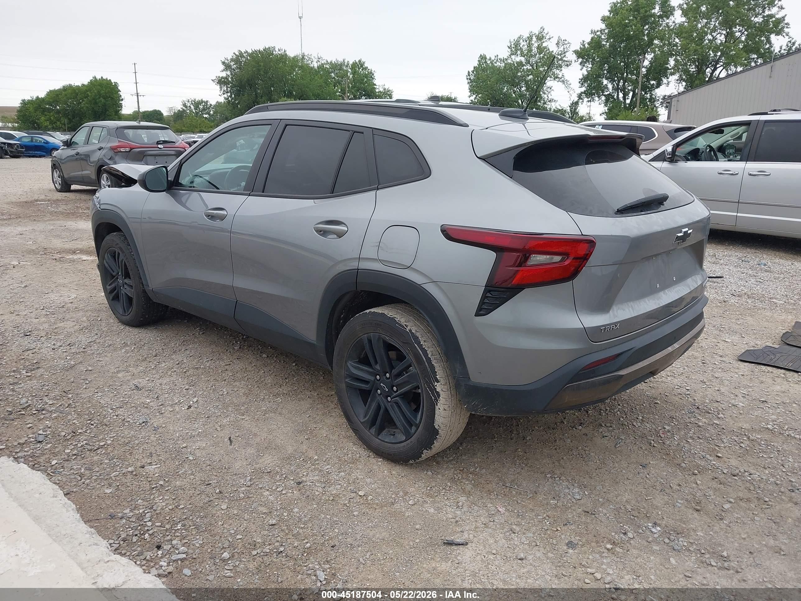 2025 Chevrolet Trax Fwd Activ Gray vin: KL77LKEPXSC158285