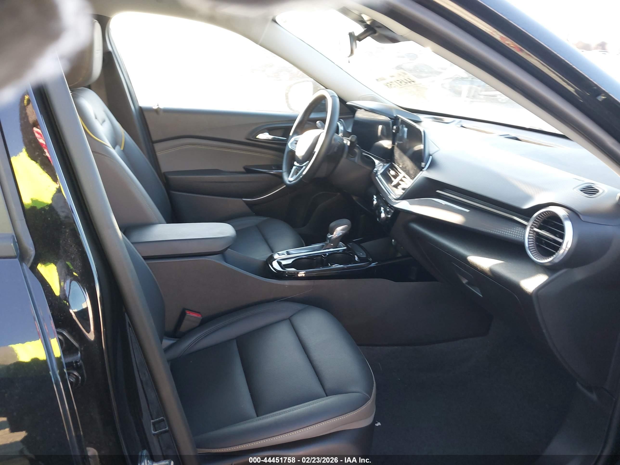 2025 Chevrolet Trax Fwd Activ Black vin: KL77LKEPXSC307293