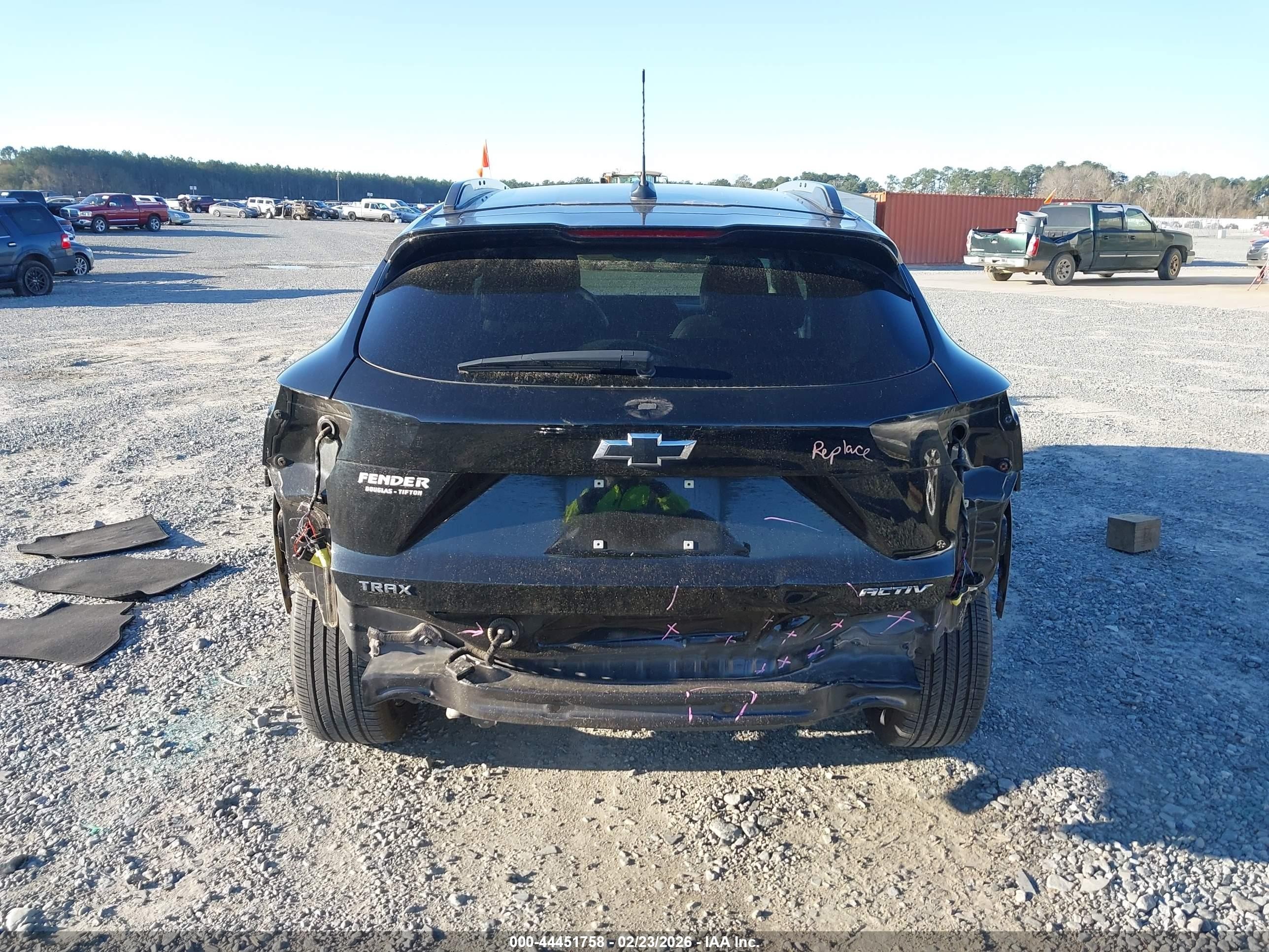 2025 Chevrolet Trax Fwd Activ Black vin: KL77LKEPXSC307293