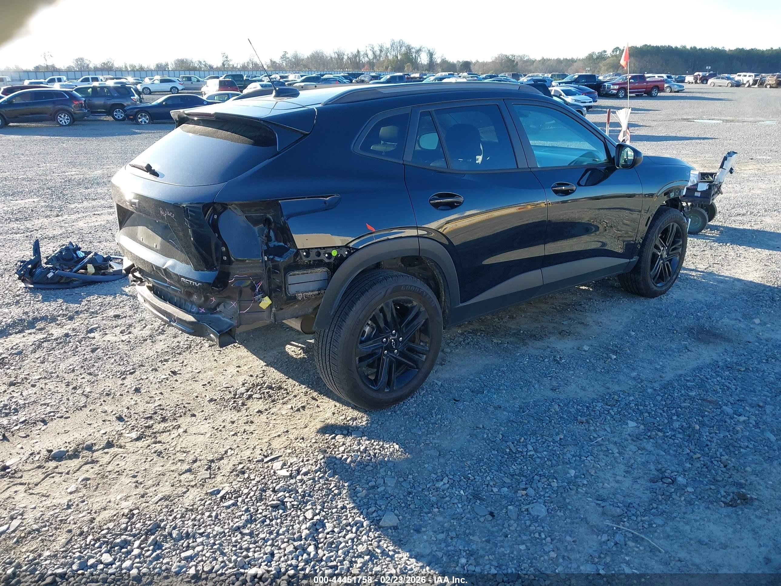 2025 Chevrolet Trax Fwd Activ Black vin: KL77LKEPXSC307293