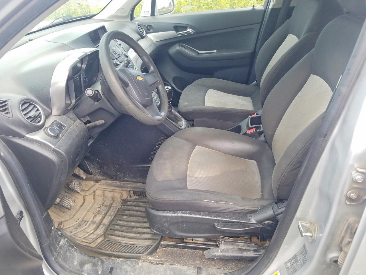2012 Chevrolet Orlando Ls Silver vin: KL77P1EM7CK659209
