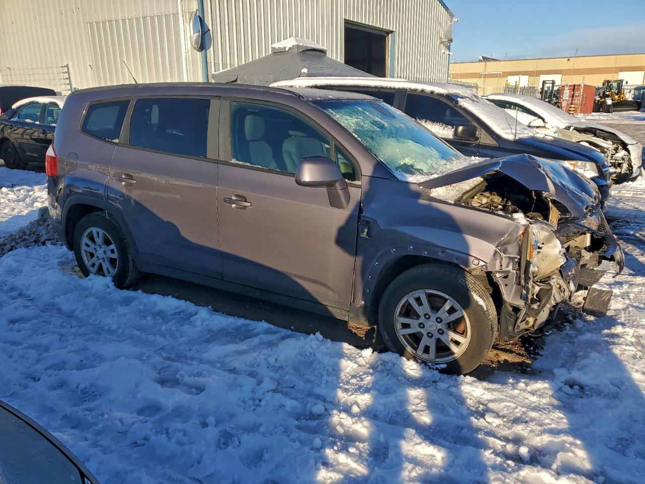 2012 Chevrolet Orlando Lt Серый vin: KL77P2EM0CK572547