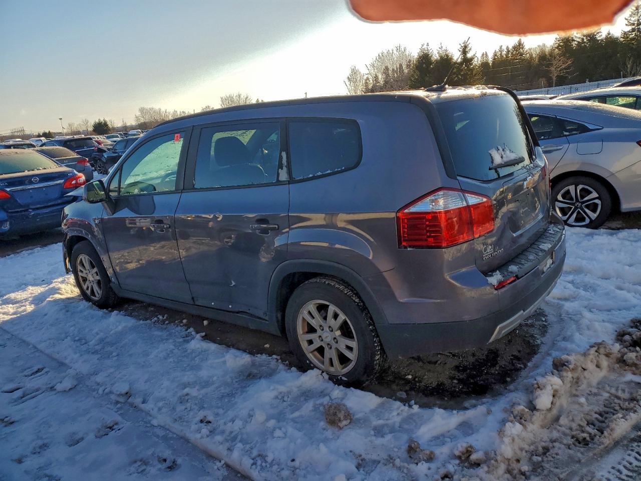2012 Chevrolet Orlando Lt Серый vin: KL77P2EM0CK572547