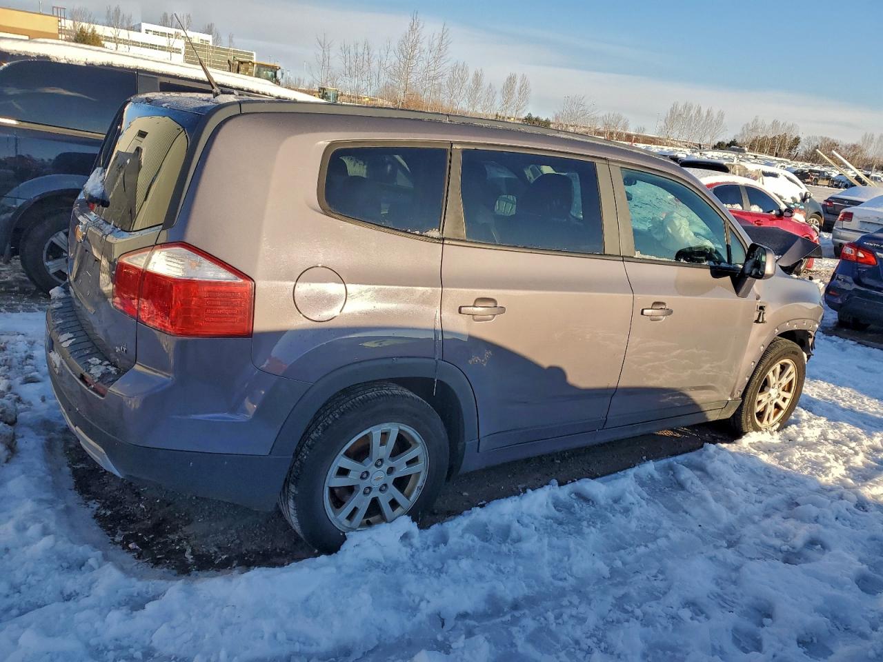 2012 Chevrolet Orlando Lt Серый vin: KL77P2EM0CK572547