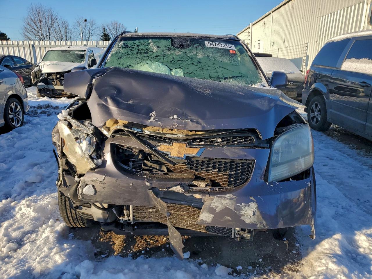 2012 Chevrolet Orlando Lt Серый vin: KL77P2EM0CK572547