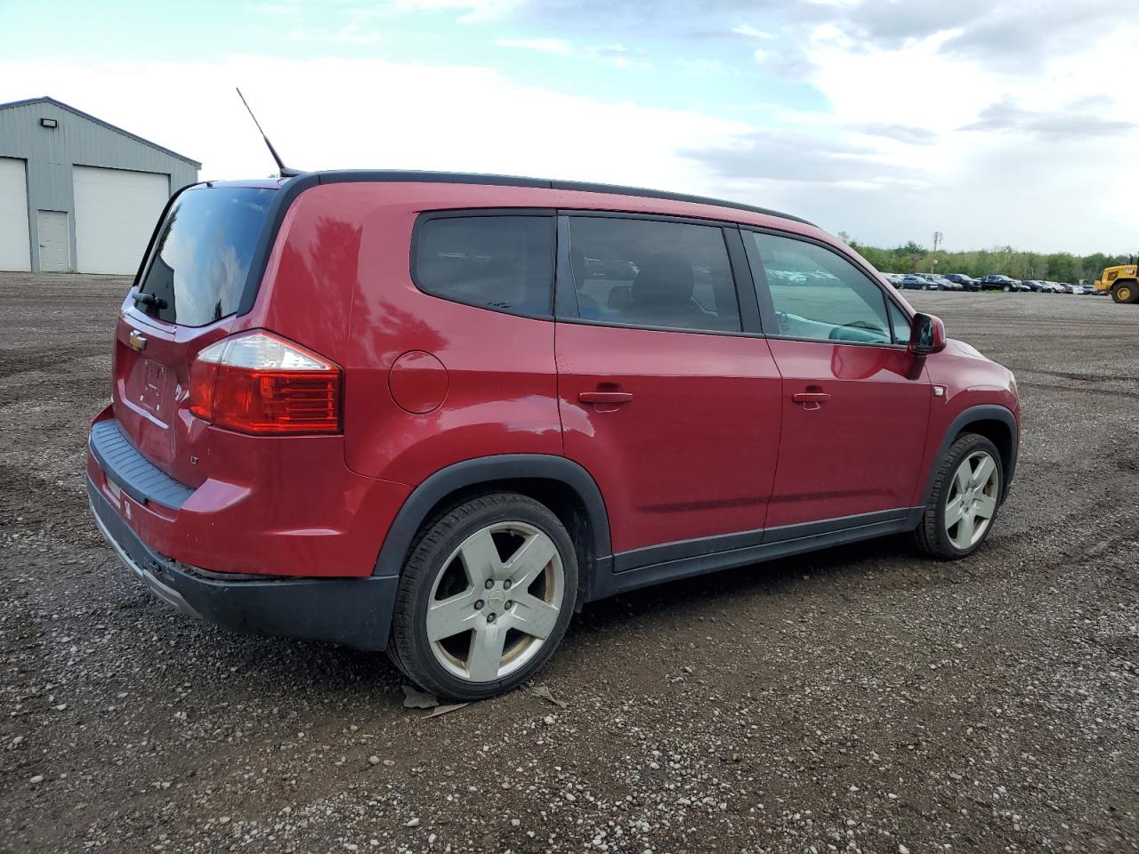 2012 Chevrolet Orlando Lt Red vin: KL77P2EM0CK612626
