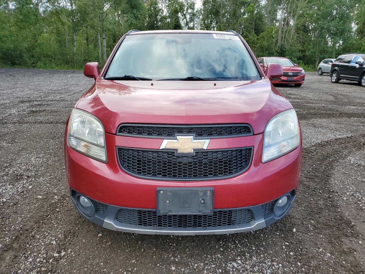 2012 Chevrolet Orlando Lt Red vin: KL77P2EM0CK612626