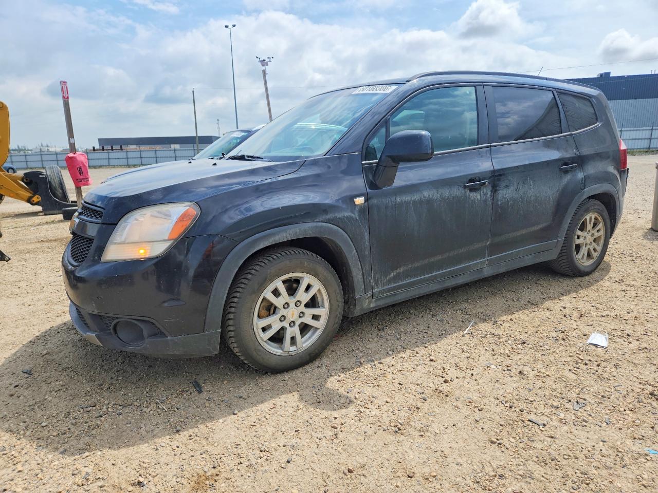 2012 Chevrolet Orlando Lt Black vin: KL77P2EM1CK571309