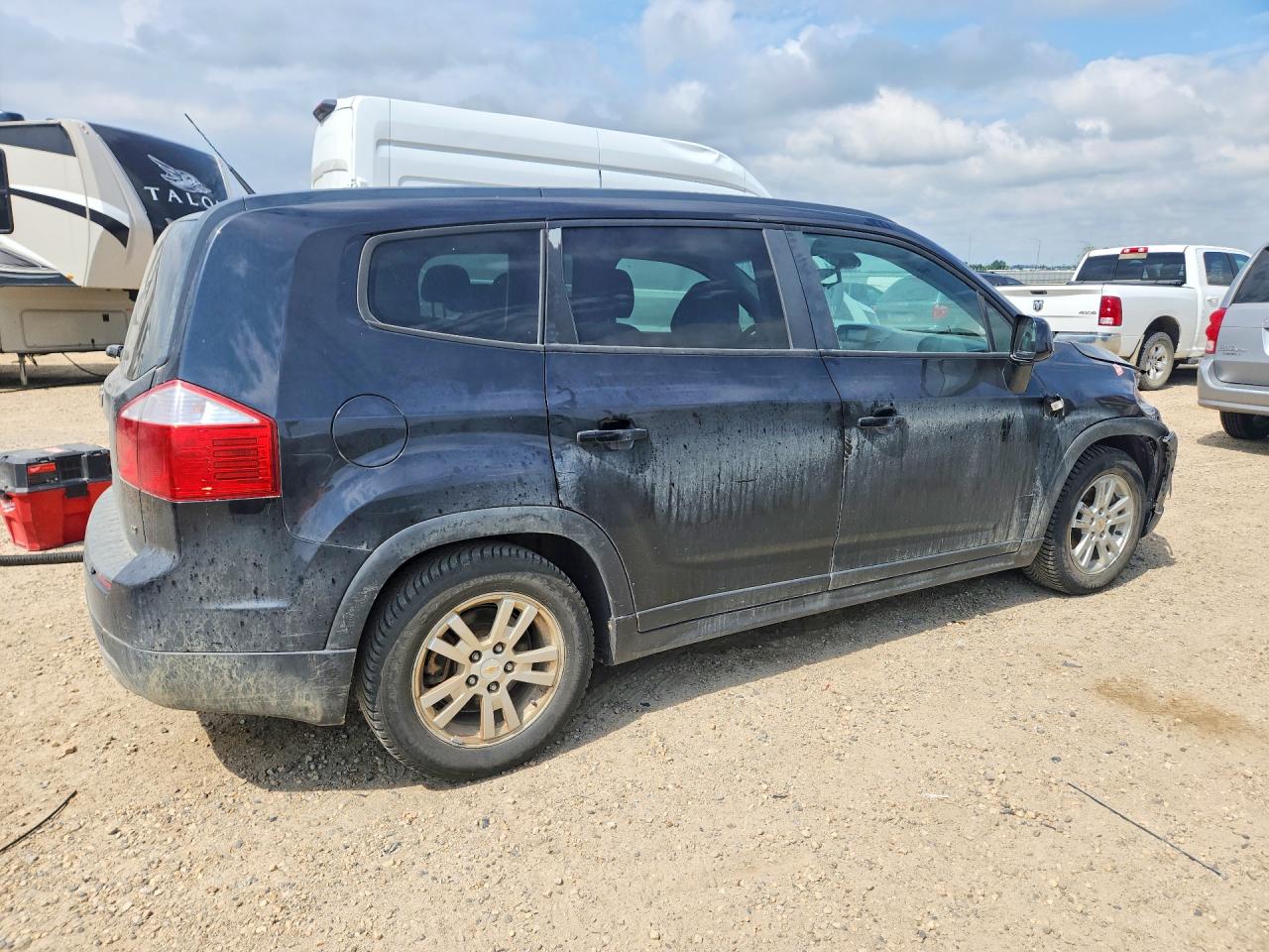 2012 Chevrolet Orlando Lt Black vin: KL77P2EM1CK571309