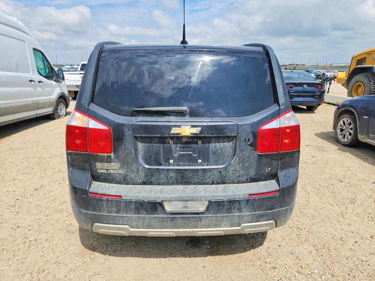 2012 Chevrolet Orlando Lt Black vin: KL77P2EM1CK571309