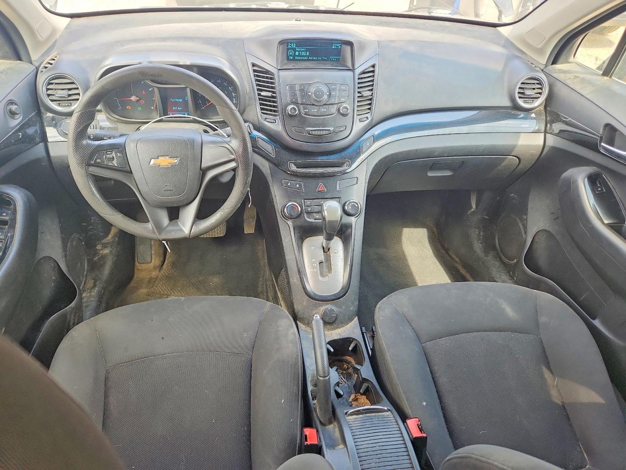 2012 Chevrolet Orlando Lt Black vin: KL77P2EM1CK571309