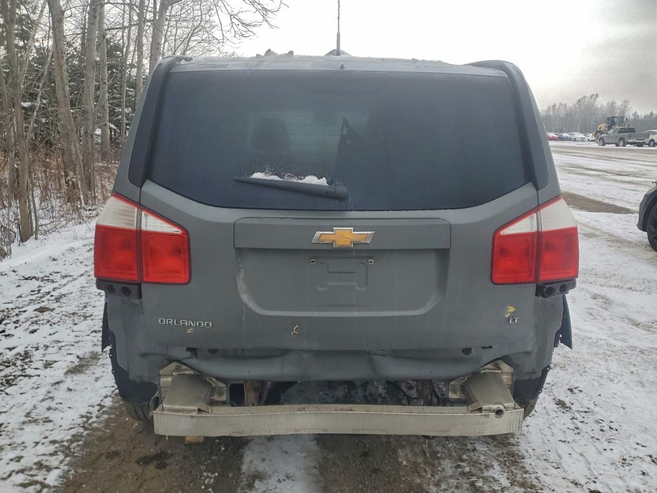2012 Chevrolet Orlando Lt Gray vin: KL77P2EM2CK530901