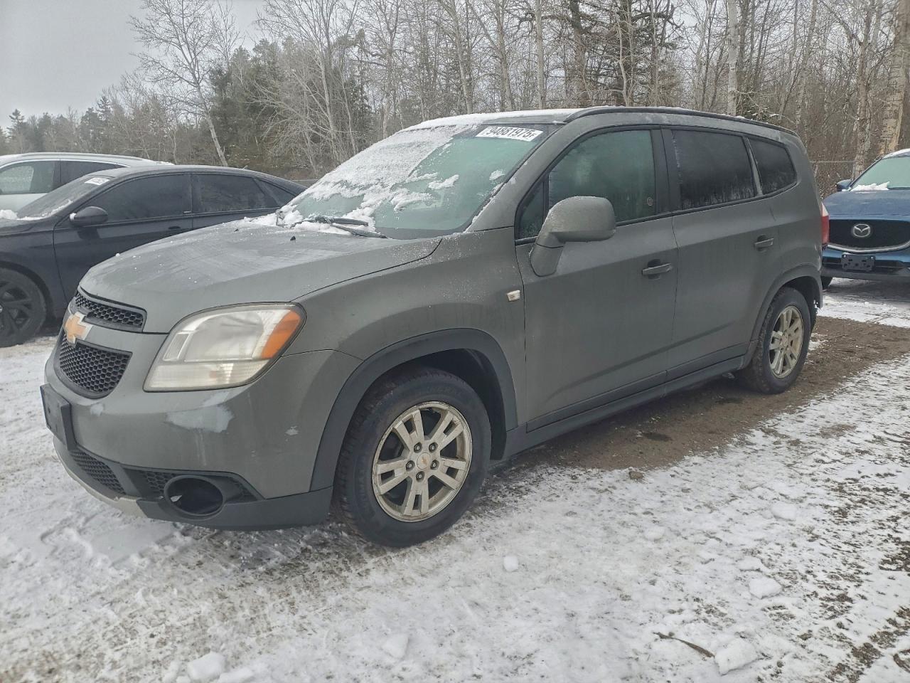2012 Chevrolet Orlando Lt Серый vin: KL77P2EM2CK530901