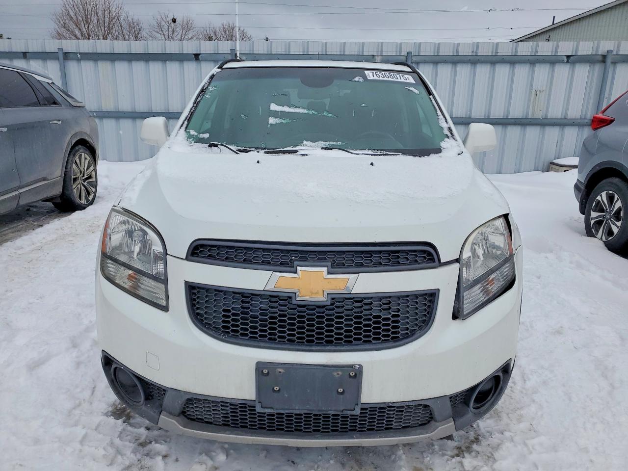 2012 Chevrolet Orlando Lt White vin: KL77P2EM2CK561551