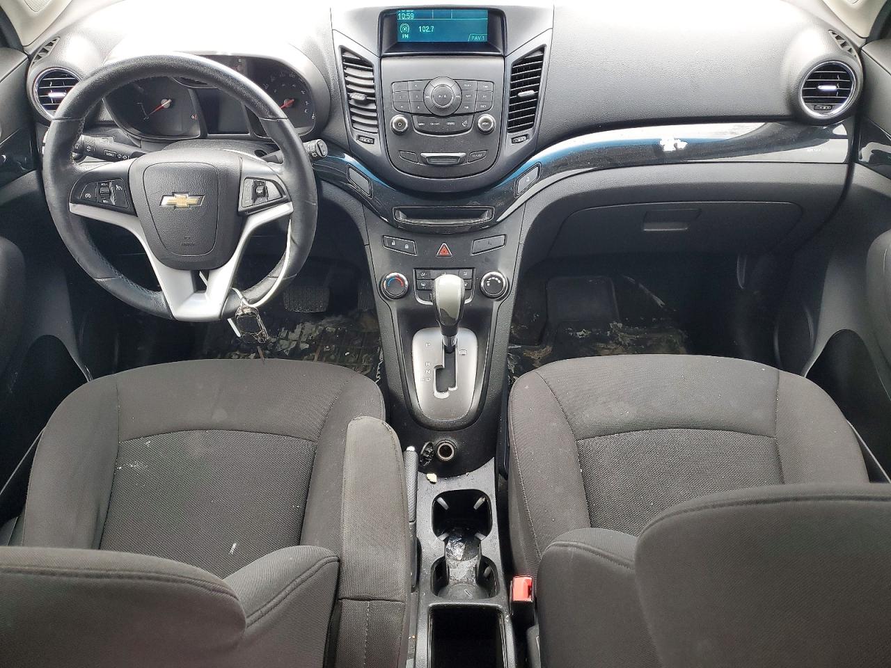 2012 Chevrolet Orlando Lt White vin: KL77P2EM2CK561551