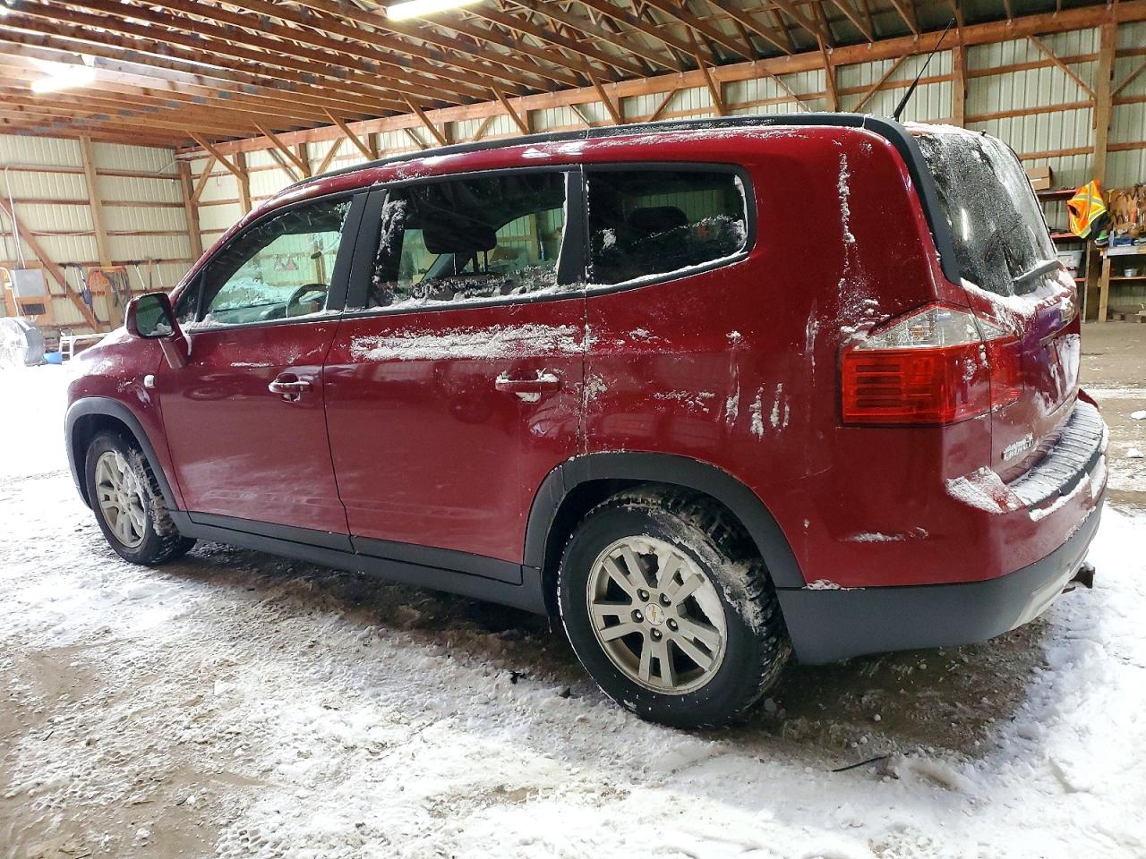 2012 Chevrolet Orlando Lt Red vin: KL77P2EM4CK521603