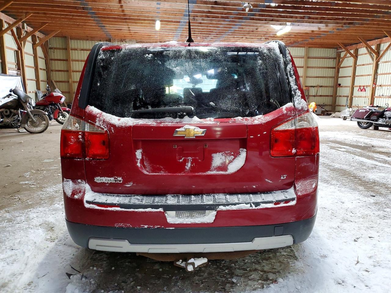 2012 Chevrolet Orlando Lt Red vin: KL77P2EM4CK521603