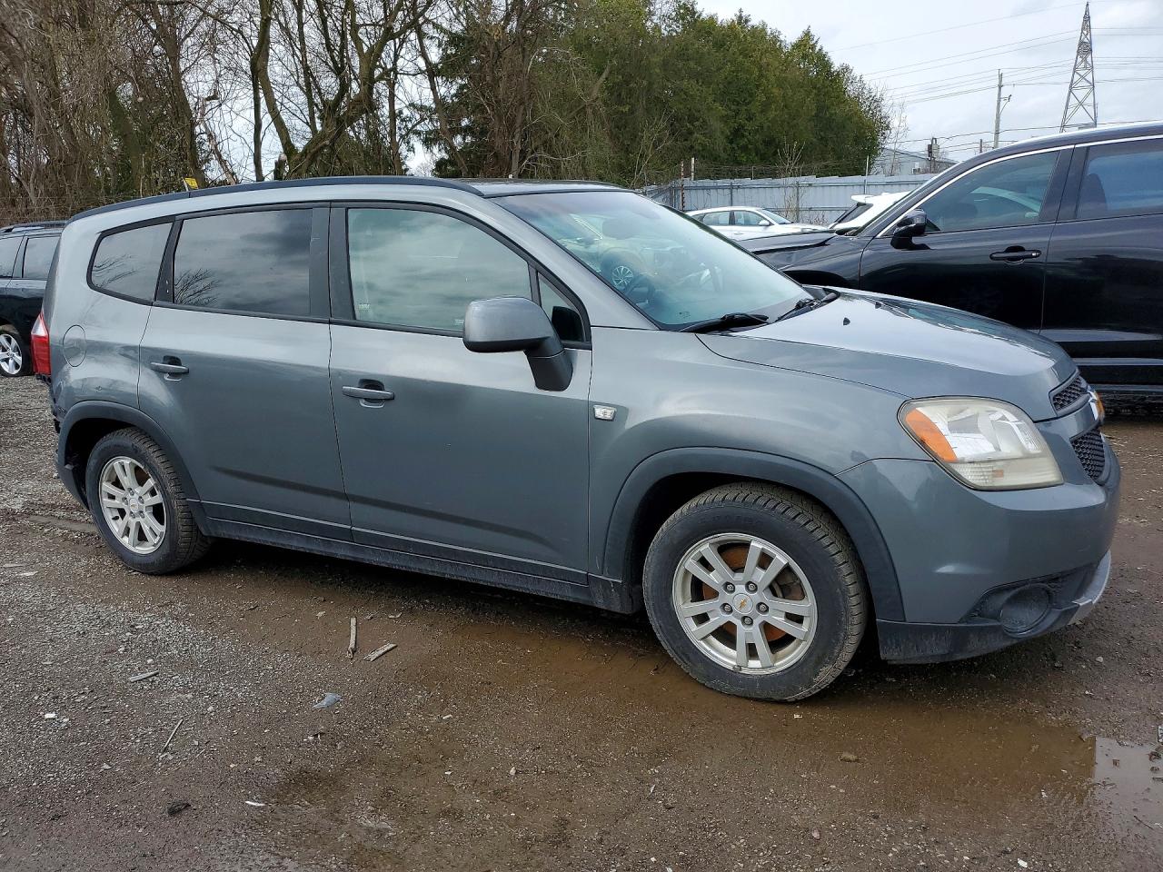 2012 Chevrolet Orlando Lt Gray vin: KL77P2EM4CK564340