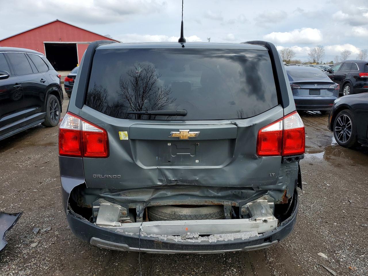 2012 Chevrolet Orlando Lt Gray vin: KL77P2EM4CK564340