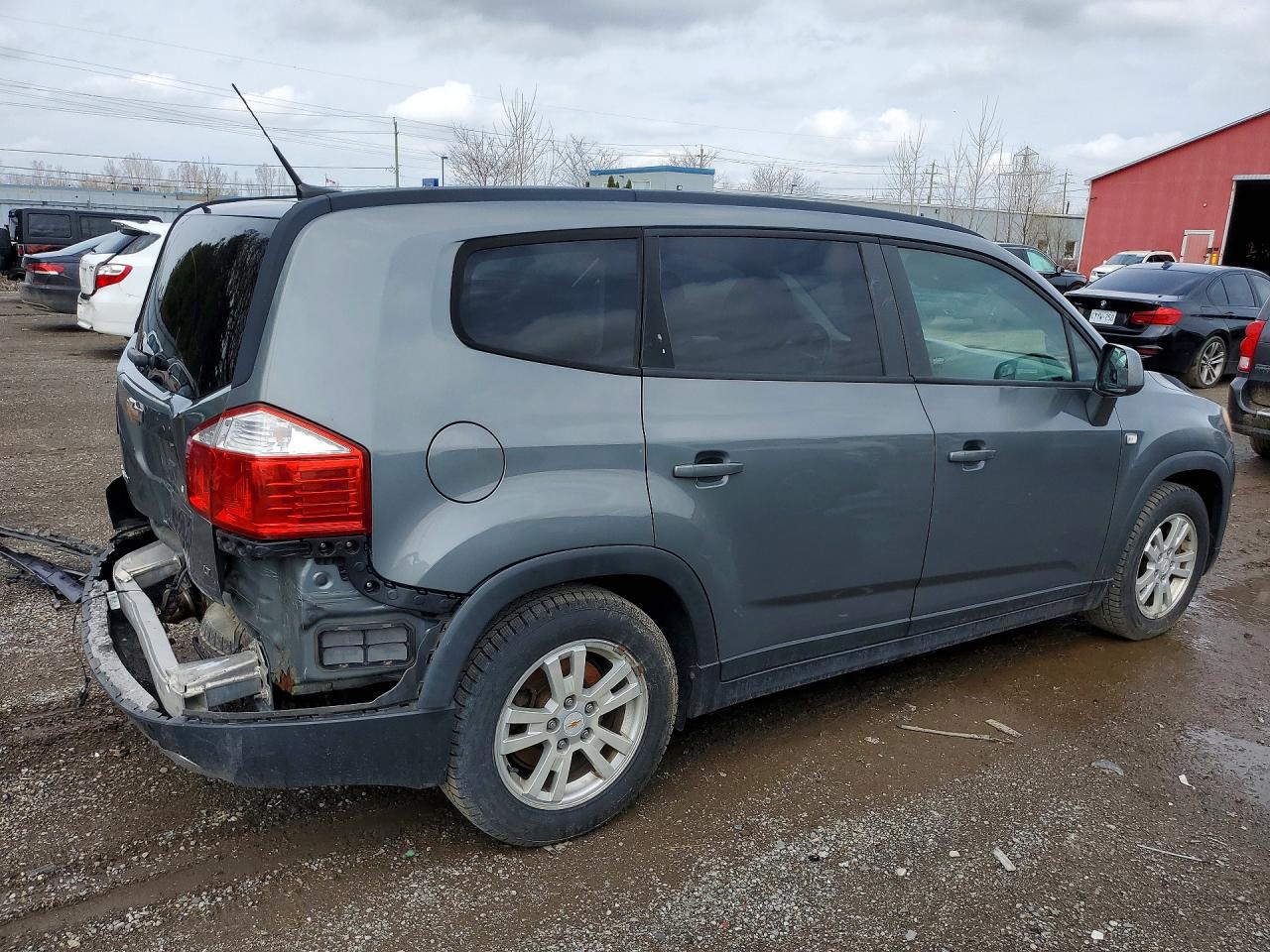 2012 Chevrolet Orlando Lt Gray vin: KL77P2EM4CK564340