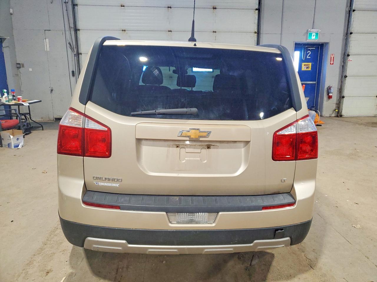 2012 Chevrolet Orlando Lt Beige vin: KL77P2EM5CK520959