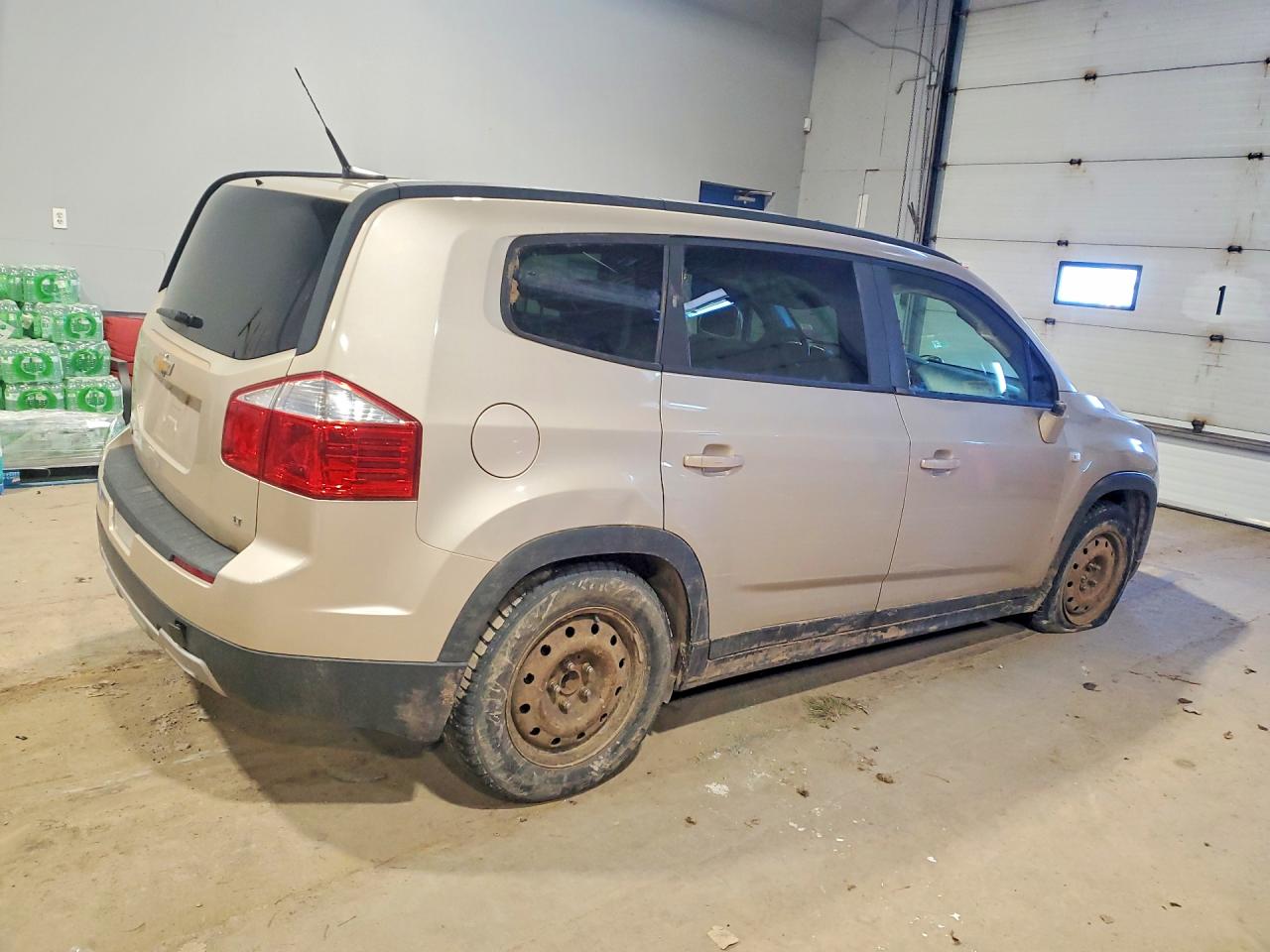 2012 Chevrolet Orlando Lt Beige vin: KL77P2EM5CK520959