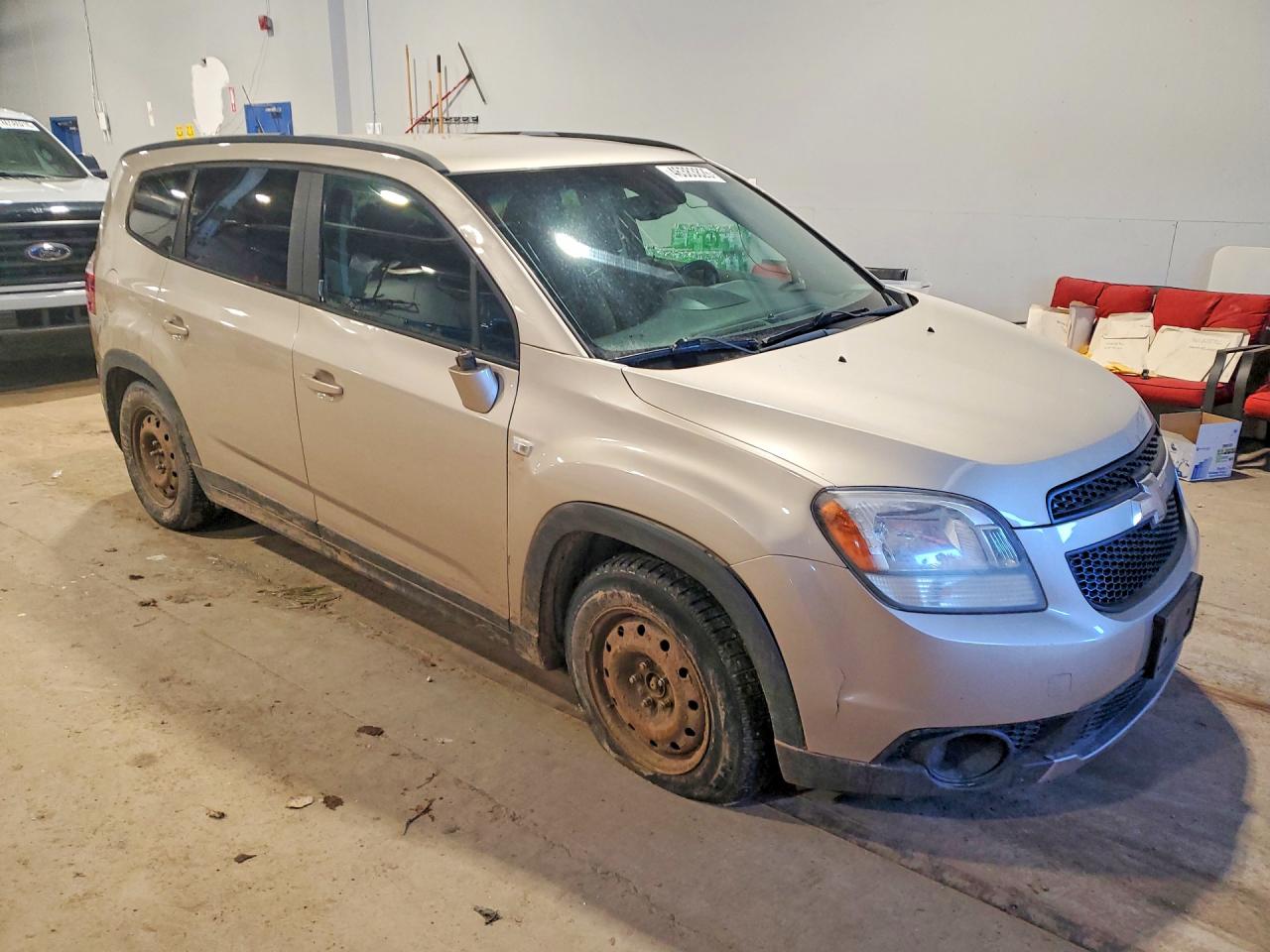 2012 Chevrolet Orlando Lt Beige vin: KL77P2EM5CK520959