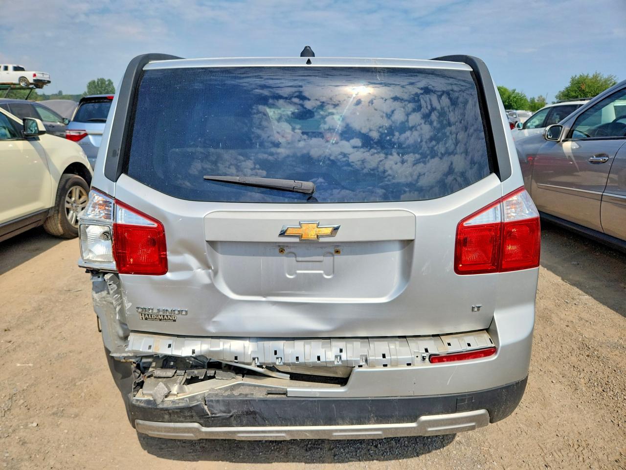2012 Chevrolet Orlando Lt Silver vin: KL77P2EM5CK522923