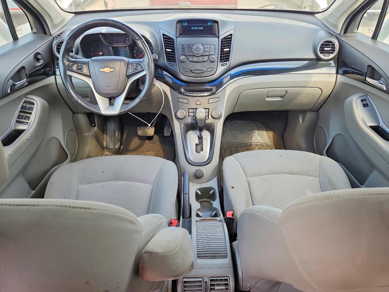 2012 Chevrolet Orlando Lt Silver vin: KL77P2EM5CK522923