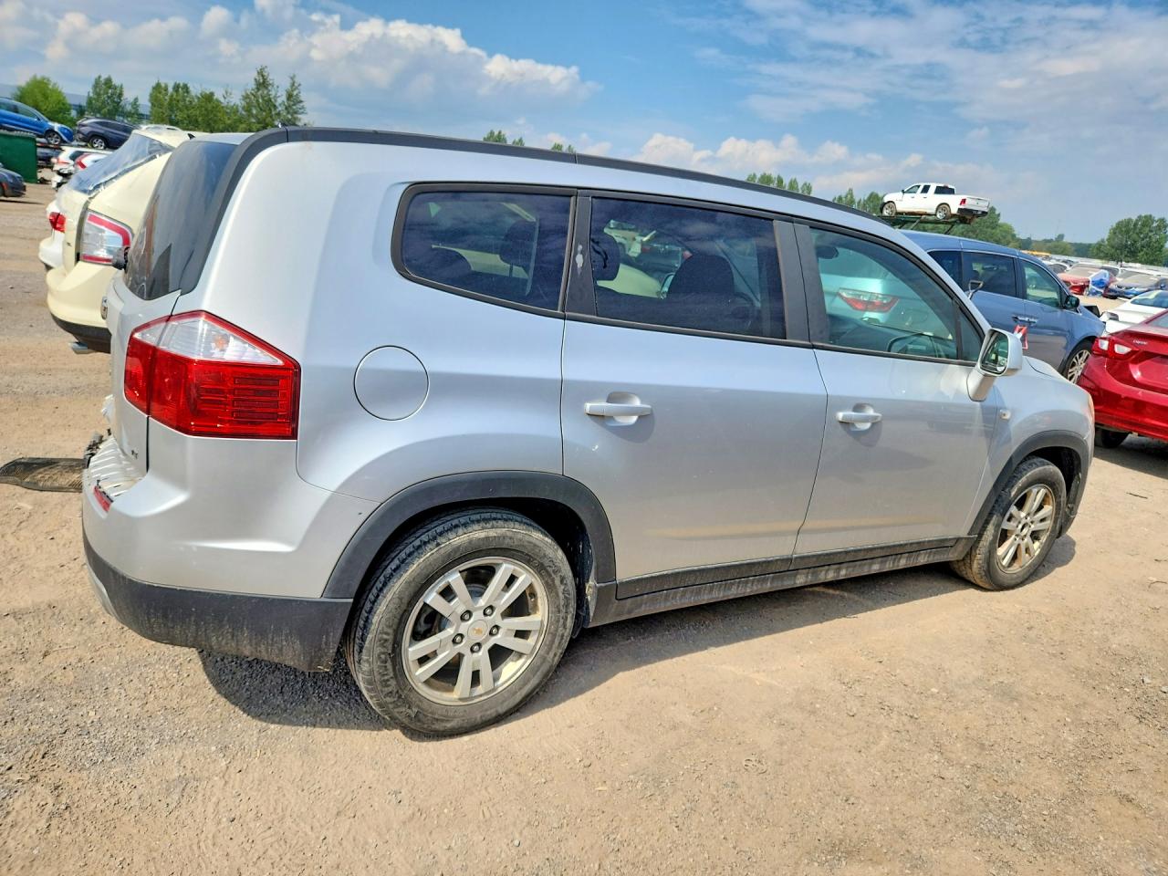 2012 Chevrolet Orlando Lt Silver vin: KL77P2EM5CK522923