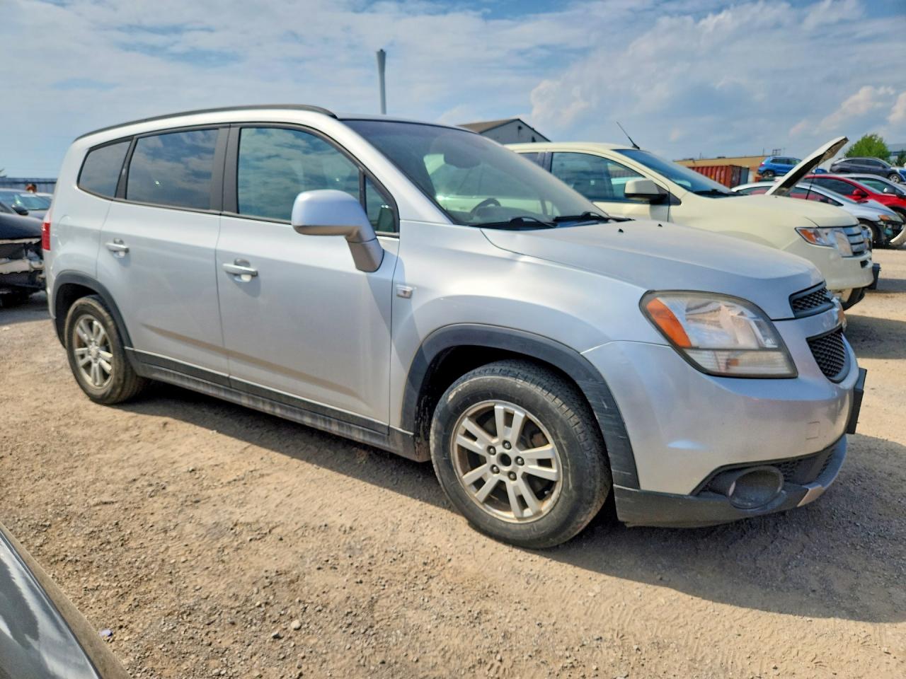 2012 Chevrolet Orlando Lt Silver vin: KL77P2EM5CK522923
