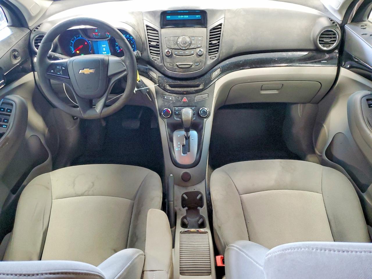 2012 Chevrolet Orlando Lt White vin: KL77P2EM6CK568194