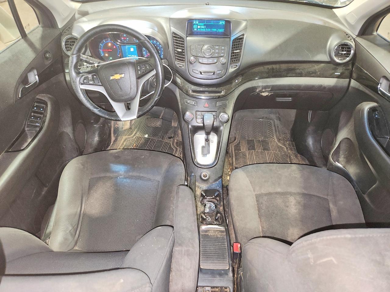 2012 Chevrolet Orlando Lt Tan vin: KL77P2EM6CK589269