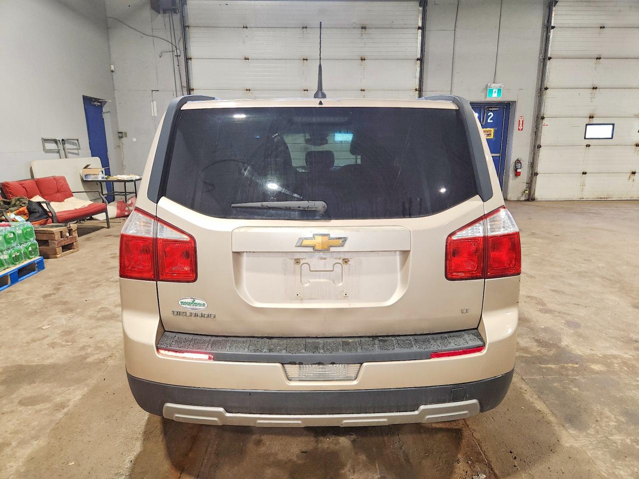 2012 Chevrolet Orlando Lt Tan vin: KL77P2EM6CK589269