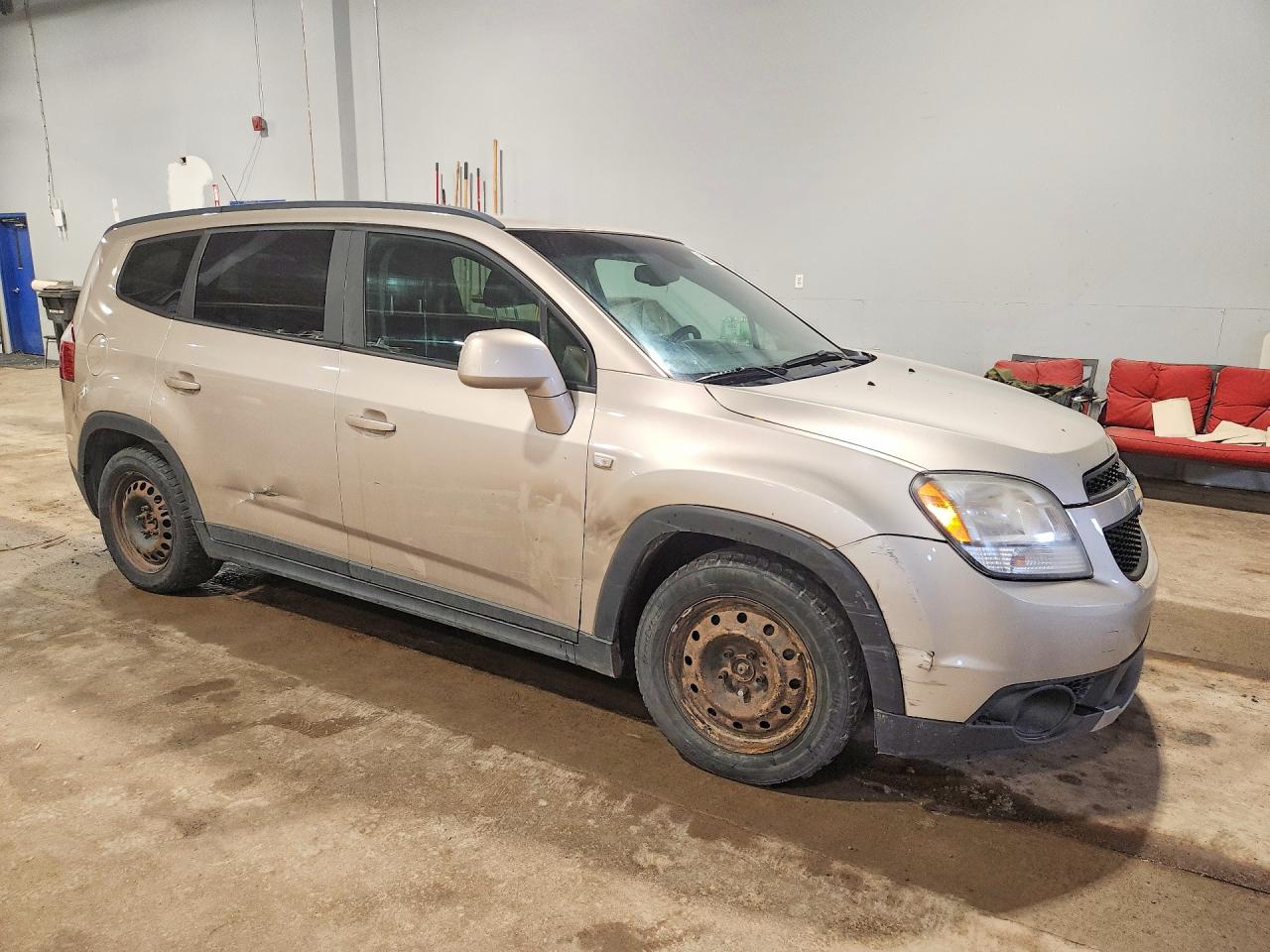 2012 Chevrolet Orlando Lt Tan vin: KL77P2EM6CK589269