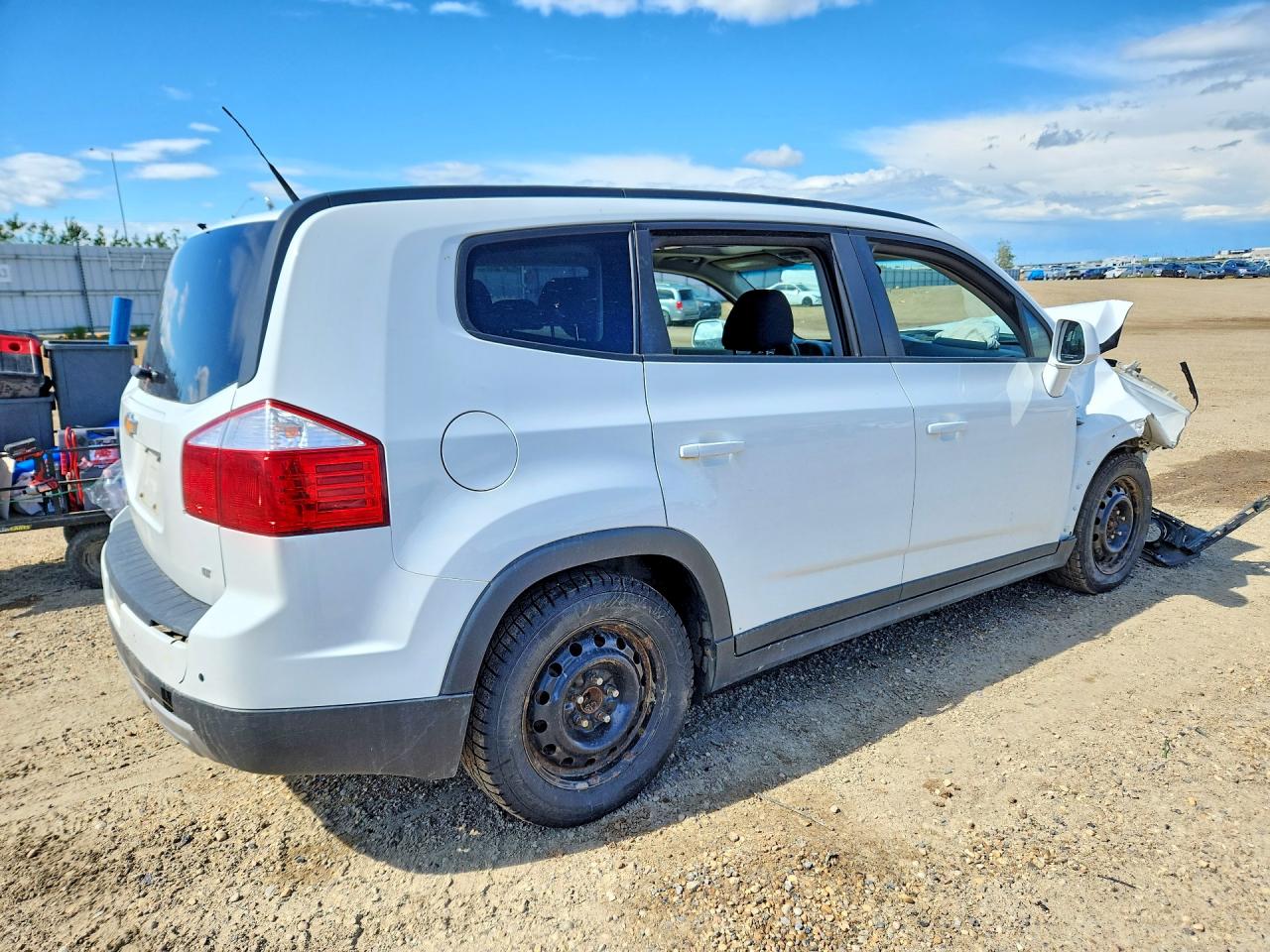 2012 Chevrolet Orlando Lt White vin: KL77P2EM6CK609973