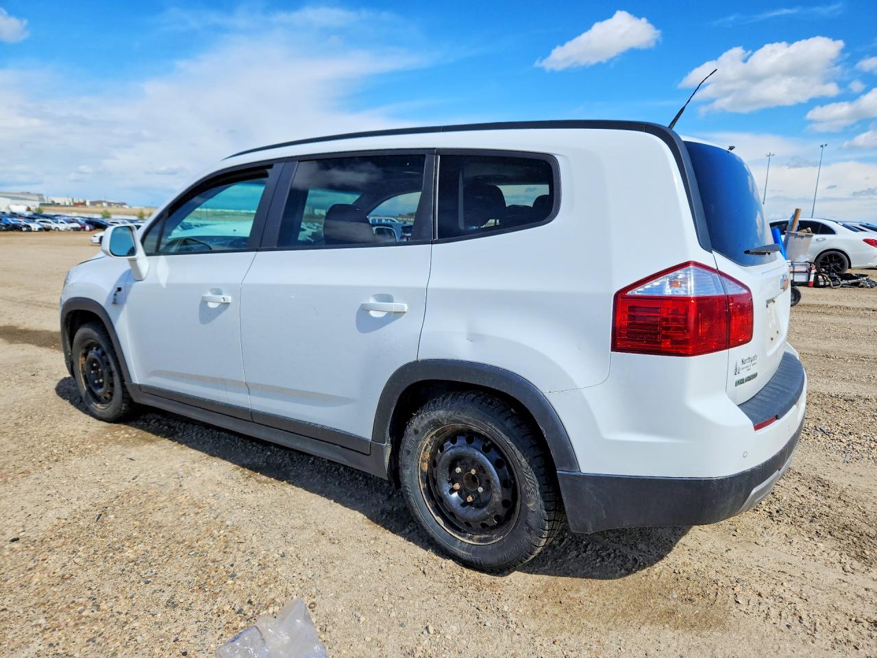 2012 Chevrolet Orlando Lt White vin: KL77P2EM6CK609973