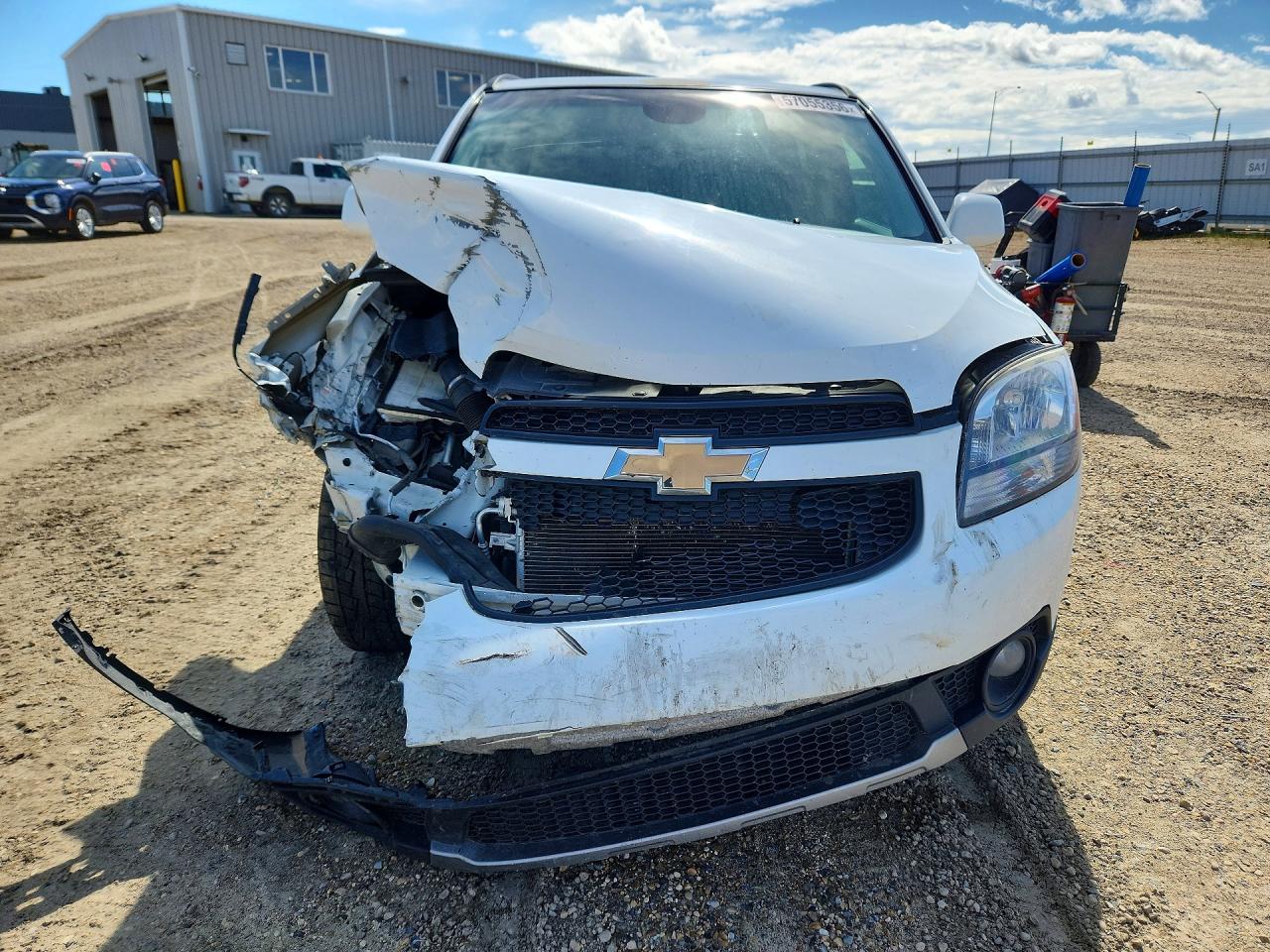 2012 Chevrolet Orlando Lt White vin: KL77P2EM6CK609973