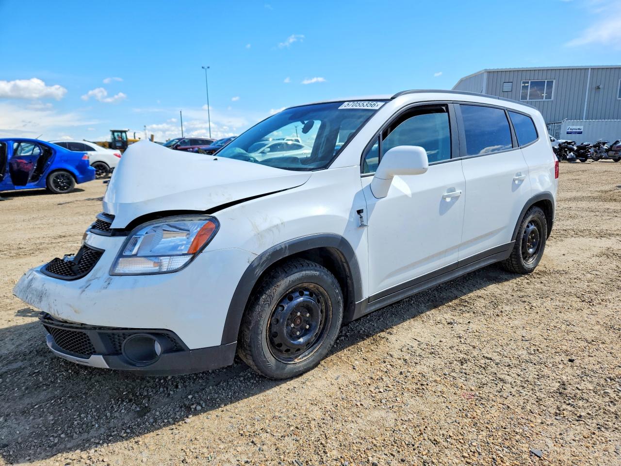 2012 Chevrolet Orlando Lt White vin: KL77P2EM6CK609973