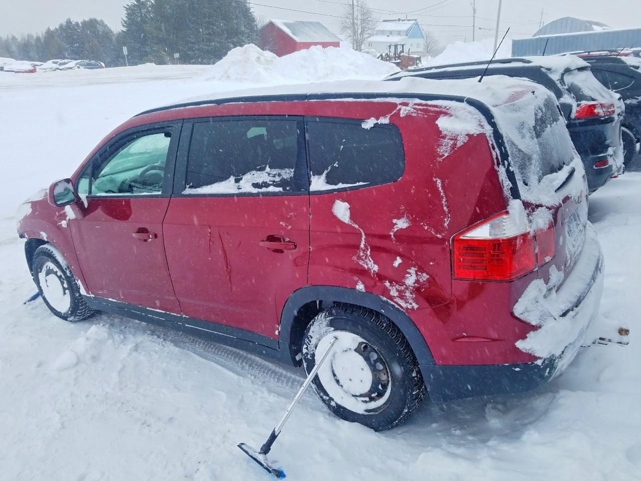 2012 Chevrolet Orlando Lt Red vin: KL77P2EM7CK557754