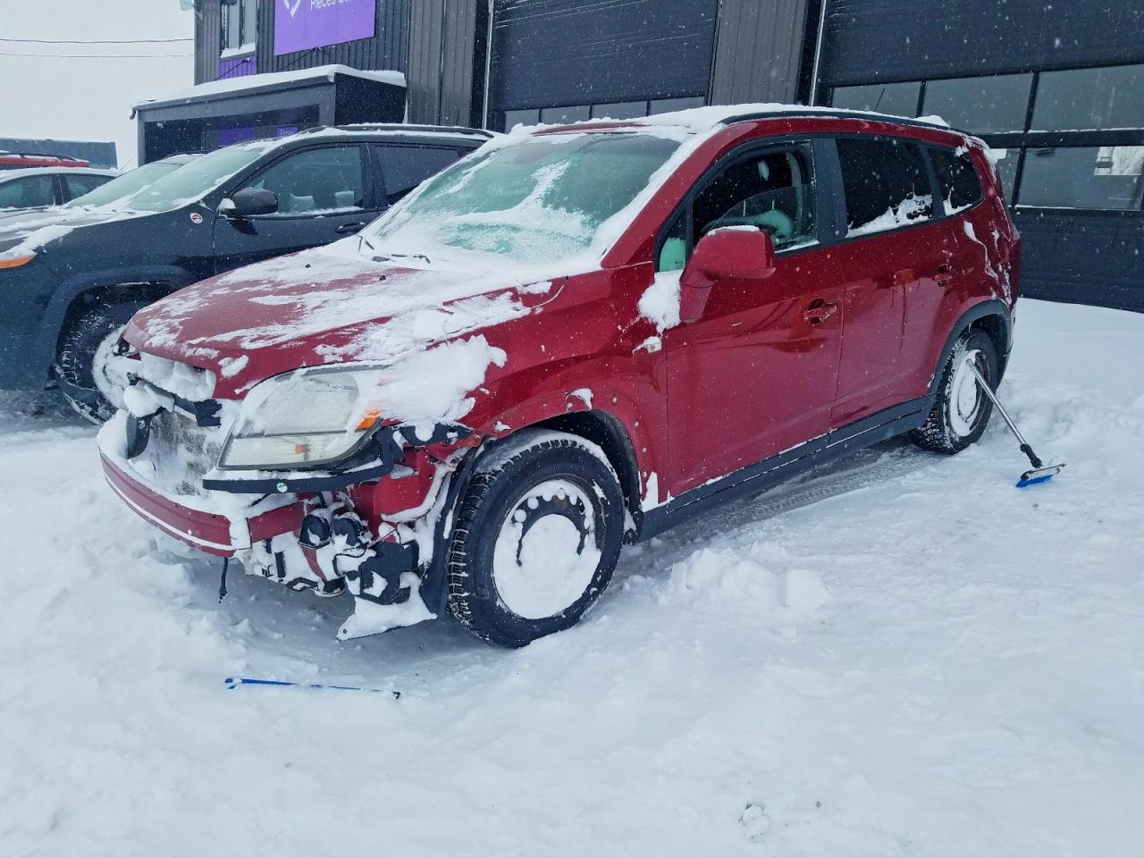 2012 Chevrolet Orlando Lt Red vin: KL77P2EM7CK557754