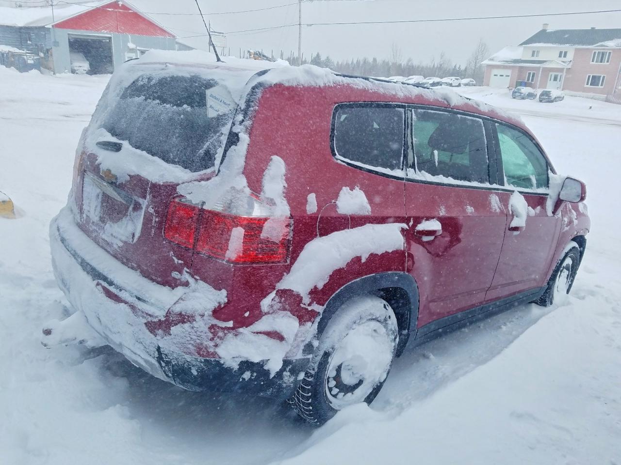 2012 Chevrolet Orlando Lt Red vin: KL77P2EM7CK557754