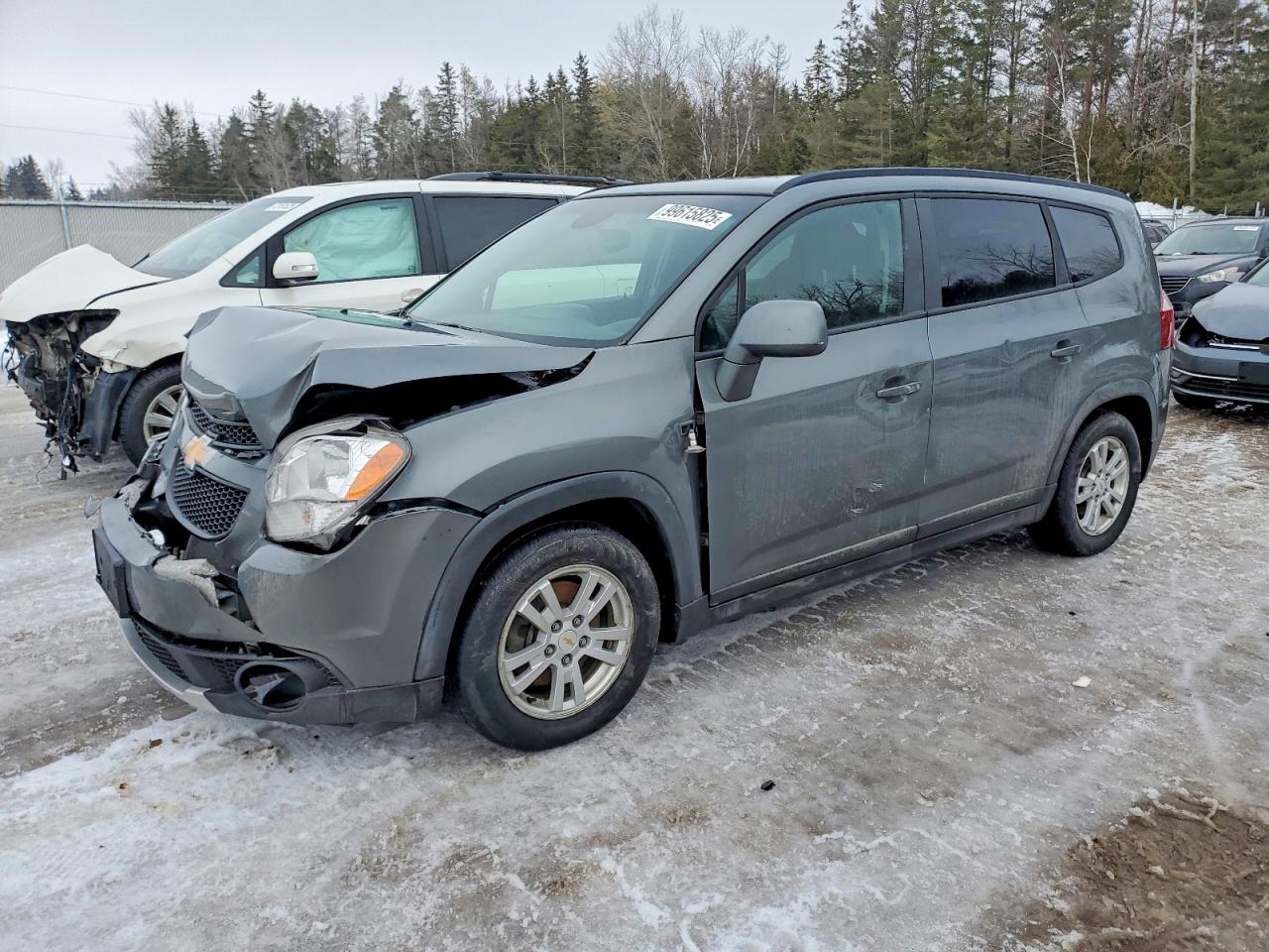 2012 Chevrolet Orlando Lt Gray vin: KL77P2EM8CK570335