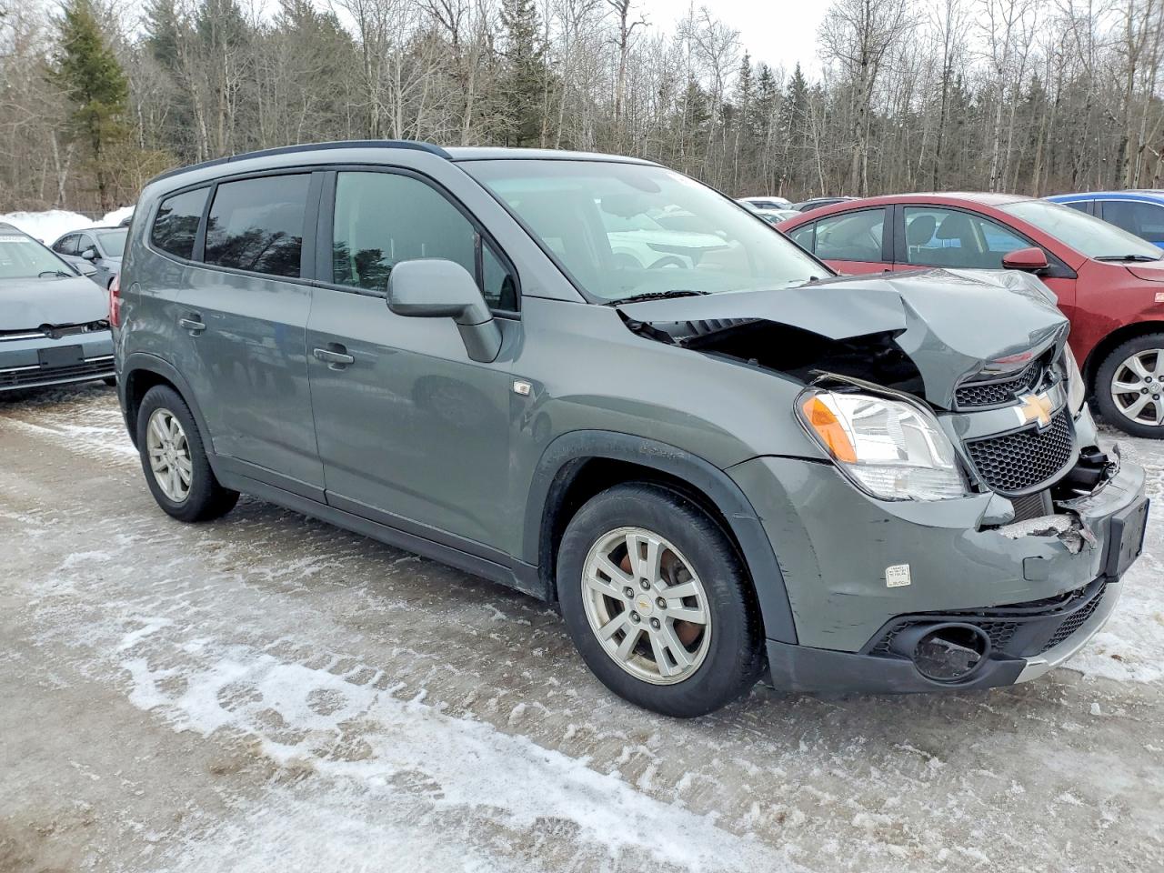 2012 Chevrolet Orlando Lt Gray vin: KL77P2EM8CK570335